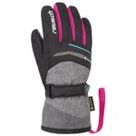 Reusch Handschoenen Bolt Gtx Black Melange Pink Glo Voorstelling