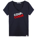 French Disorder Tee-shirt Dolly Coup De Coeur Navy 