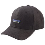 Patagonia Cap Tin Shed Hat P-6 Logo: Ink Black Overview