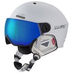 Cairn Visor Helm Eclipse Rescue Mat White Blue Ium Voorstelling