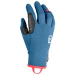 Ortovox Gant Fleece Light Glove Women Mountain Blue Présentation