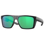 Costa Del Mar Sunglasses Lido Matte Black Green Mirror Polarized Overview