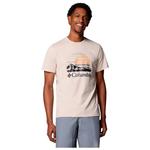 Columbia Maglietta da trekking Path Lake Graphic Tee II Dark Stone Peaceful Perspective Presentazione