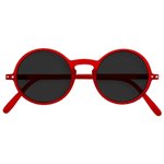 Izipizi Gafas Sun #g Red Crystal Soft Grey Lenses Presentación