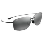 Maui Jim Sunglasses Hema Gloss Black Maui Pure Lt Bi-gradient Grey Overview
