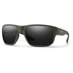 Smith Sunglasses Arvo Matte Moss Chromapop Polarized Black Overview