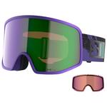 Salomon Skibrille Sentry Pro Ultra Violet Hucknife Sigma Emerald + Sigma Light Blue Präsentation