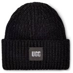 UGG Beanies Chunky Rib Black Overview