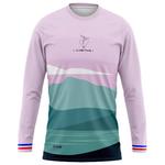 Le Colibri Frenchy Maglietta da trail Astrale Manches Longues Lilac Presentazione