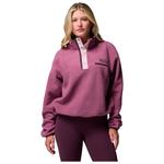 Columbia Polar Helvetia II Cropped Half Snap Fleece Antique Mauve Mineral Pink Moonvista Presentación