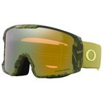 Oakley Máscaras Line Miner L Jamie Anderson Signature Prizm Sage Gold Iridum Presentación