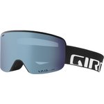 Giro Masque de Ski Axis Black Wordmark Vivid Royal + Vivid Infrared Présentation