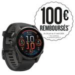Garmin Montres GPS Fenix 8 Amoled Sapphire Titane Carbon Gray DLC Noir Gris Galet Présentation