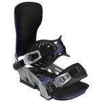 Bent Metal Snowboard Binding Transfer Grey Purple Overview