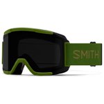 Smith Masque de Ski Squad Olive Chromapop Sun Black + Clear 