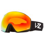 Von Zipper Masque de Ski Jetpack Black/Fire Chrome Présentation