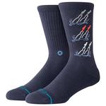 Stance Socken Crew Sock Diver Crew Navy Präsentation