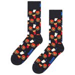 Happy Socks Calze Crew Socks Hamburger Black Presentazione