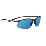 Serengeti Sunglasses Maestrale Satin Black Polarized PHD 555nm Blue Overview