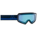 AZR Skibrille Slalom Noir Mat Irisé Bleu Multicouche Präsentation