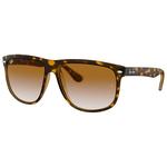 Ray Ban Sunglasses RB4147 Boyfriend Polished Light Havana Gradient Light Brown Overview