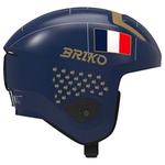 Briko Helmet Vulcano 2.0 Mips France Shiny Tangaroa Blue Gold White Overview