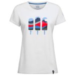 La Sportiva Tee-shirt d’escalade Icy Mountains T-Shirt W White Moonlight 