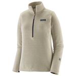 Patagonia Pile W's R1 Air Zip Neck Wool White Presentazione