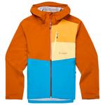 Cotopaxi Hiking jacket Impermeo 3L Hooded Shell Jacket M Sienna And Lake Overview