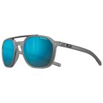 Julbo Sunglasses Slack Translucide Mat Gris Noir Spectron Hd 3 Polarized Overview