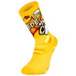 Bv Sport Socken Trail Socks Ultra High Collector Des Bosses Et Des Bulles Pop Jaune Präsentation