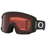 Oakley Masque de Ski Line Miner M Matte Black Prizm Garnet Présentation