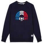 French Disorder Sweatshirt Clyde Frenchy Flag Navy Präsentation