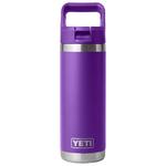 Yeti Trinkflasche Rambler 18 Oz (532 ml) Straw Bottle Pace Purple Präsentation