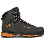 Lowa Chaussures d'alpinisme Cadin II Gore-Tex Mid Anthracite Flame Présentation