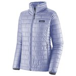 Patagonia Down jackets Nano Puff Jkt W's Pale Periwinkle Overview