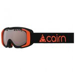 Cairn Masque de Ski Booster Mat Black Neon Orange Photochromic Présentation