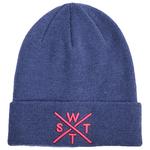 Watts Bonnet Piano Cuffed Beanie Junior Bleu Denim Présentation
