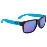 AZR Sunglasses Cool Noire Mate Bleue Multicouche Bleu Overview