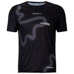Scott Tee-shirt de trail Rc Run Short Sleeve Black Spray Grey Présentation
