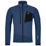 Ortovox Fleece Grid Blue Nunatak 