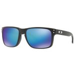 Oakley Lunettes de soleil Holbrook Matte Black Prizm Sapphire Polarized Présentation