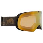 Red Bull Spect Soar Matt Greyish Olive Brown Gold Chrom-X 