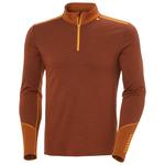 Helly Hansen Lifa Merino Midweight 1/2 Zip Iron Oxide 