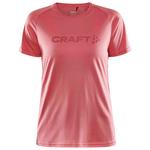 Craft Maglietta da trail Core Essence Logo Tee W Coral Presentazione