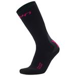 Uyn Woman Ski One Alpine Merino Sock Black Pink 