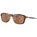 Oakley Sunglasses Wheel House Polished Brown Tortoise Prizm Tungsten Polarized - Sans Overview