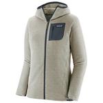 Patagonia Fleece Women's R1 Air Full-Zip Hoody Wool White Präsentation
