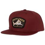Salty Crew Cap Lurking 6 Panel Burgundy Overview
