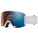 Smith Squad 2 White Vapor Chromapop Pro Photochromic Blue Mirror 